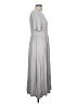 Shein Solid Gray Casual Dress Size L - photo 4