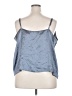 ASOS 100% Polyester Silver Sleeveless Blouse Size 20 - photo 2