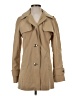Calvin Klein 100% Polyester Tan Trenchcoat Size XS - photo 1