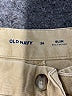 Old Navy Solid Tan Khaki Shorts Size 36 waist - photo 3