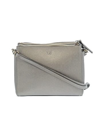 L&S Lo & Sons Leather Crossbody Bag - front
