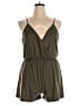 Shein Solid Green Romper Size 1X - photo 1