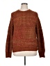 Evereve Tweed Brown Pullover Sweater Size XL - photo 1