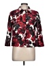 Talbots Floral Red Blazer Size 10 - photo 1