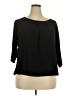 89th & Madison Black 3/4 Sleeve Blouse Size 2X - photo 1