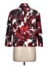 Talbots Floral Red Blazer Size 10 - photo 2