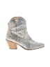 Matisse Silver Ankle Boots Size 8 1/2 - photo 1