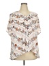 Maurices 100% Polyester Ivory Kimono Size 20 (2) - photo 1