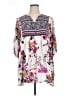 Umgee 100% Rayon White Casual Dress Size 1X - photo 1