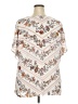 Maurices 100% Polyester Ivory Kimono Size 20 (2) - photo 2
