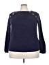 ELOQUII Elements Blue Pullover Sweater Size 22 - photo 1