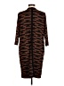 Masai Graphic Brown Casual Dress Size M - photo 2