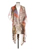 Chico's 100% Polyester Orange Kimono Size S - photo 1