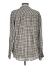 Cloth & Stone Checkered-gingham Gray Long Sleeve Button-Down Shirt Size M - photo 2