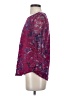 Elle Burgundy 3/4 Sleeve Blouse Size S - photo 5