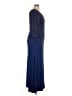 Alex Evenings Blue Cocktail Dress Size 14 - photo 4
