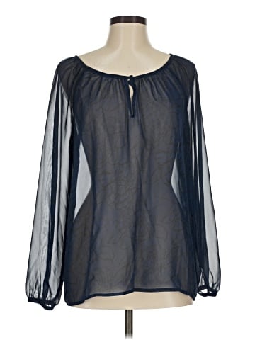 Seven7 Long Sleeve Blouse (view 1)