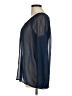 Seven7 100% Polyester Blue Long Sleeve Blouse Size M - photo 5