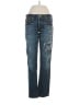 True Religion 100% Cotton Stars Blue Jeans Size 28 waist - photo 1