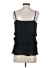 American Rag Cie 100% Polyester Black Sleeveless Top Size S - photo 2