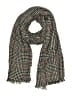 Unbranded Houndstooth Gray Red Scarf One size - photo 1