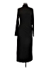 Vince. Solid Black Casual Dress Size L - photo 1