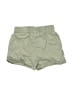 Unbranded 100% Cotton Solid Green Khaki Shorts Size 3-6 mo - photo 2
