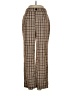 Shein Plaid Brown Casual Pants Size 4 - photo 1