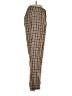 Shein Plaid Brown Casual Pants Size 4 - photo 4