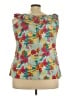 Lane Bryant Teal Sleeveless Blouse Size 26 - 28 Plus - photo 2