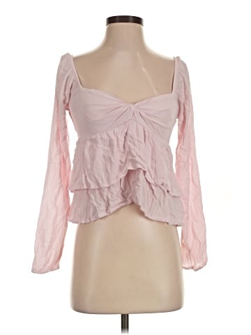 Hollister Long Sleeve Blouse (view 1)