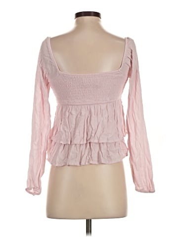 Hollister Long Sleeve Blouse (view 2)