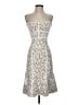BCBGMAXAZRIA Hearts Ivory Cocktail Dress Size S - photo 1