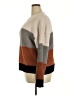 Thread & Supply 100% Polyester Color Block Brown Pullover Sweater Size XXL - photo 5