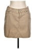 Gap 100% Cotton Solid Tan Casual Skirt Size 10 - photo 1