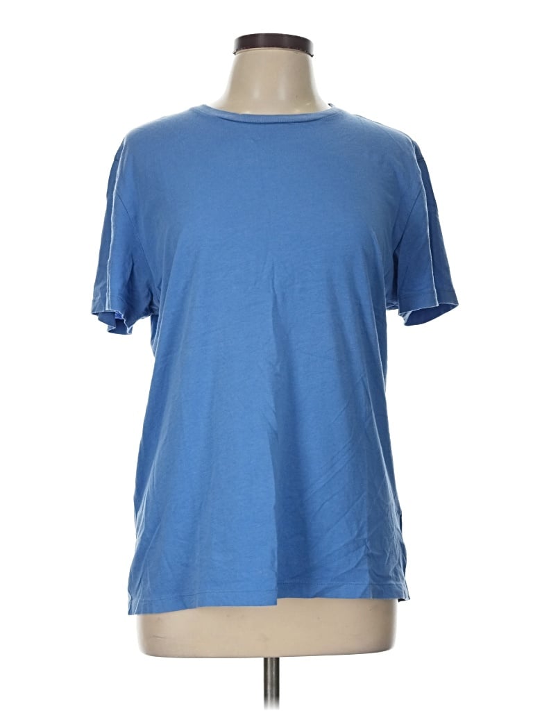 Pre-owned Gap Short Sleeve T-shirt In Blue