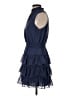 1.State 100% Polyester Blue Cocktail Dress Size S - photo 5