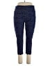 Talbots Polka Dots Blue Active Pants Size 14 - photo 1