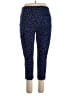 Talbots Polka Dots Blue Active Pants Size 14 - photo 2