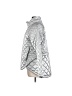 Athleta 100% Nylon Metallic Silver Snow Jacket Size L - photo 5