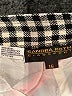 Sandro Sportswear Checkered-gingham Black Wool Skirt Size 16 - photo 4