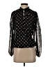 Haver 100% Polyester Black Long Sleeve Blouse Size XS - photo 1
