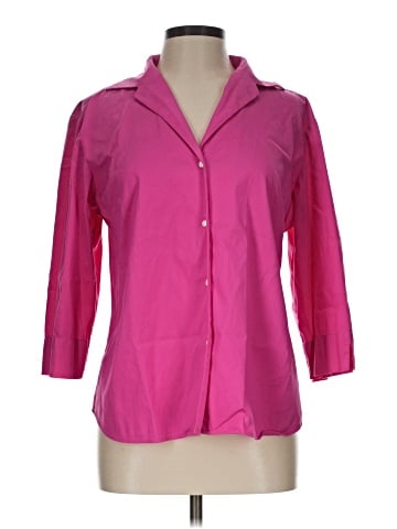 Leggiadro 3/4 Sleeve Button-Down Shirt (view 1)