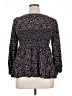 Torrid Purple Long Sleeve Blouse Size 1X Plus (1) - photo 2