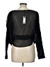 Falcon & Bloom Black Long Sleeve Top Size L - photo 2