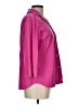Leggiadro Pink 3/4 Sleeve Button-Down Shirt Size 10 (3) - photo 4