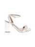 Lulus White Sandals Size 7 - photo 1