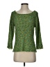 Coldwater Creek Tweed Green Pullover Sweater Size S - photo 1