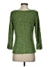 Coldwater Creek Tweed Green Pullover Sweater Size S - photo 2