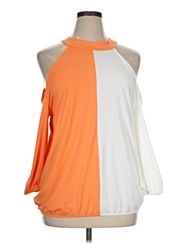 Culture Code 3/4 Sleeve Blouse (view 1)